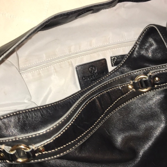 COLE HAAN CLASSIC LARGE LEATHER CHIC BAG - Picture 6 of 6